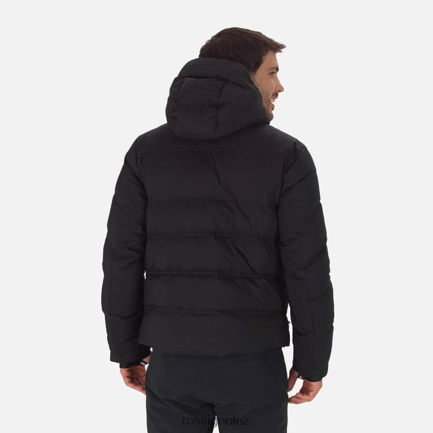 NZ Rossignol Men Signature Merino Down Ski Jacket Black F222Z2409 Tops