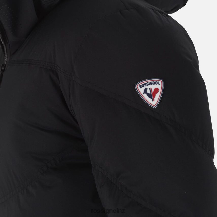 NZ Rossignol Men Signature Merino Down Ski Jacket Black F222Z2409 Tops