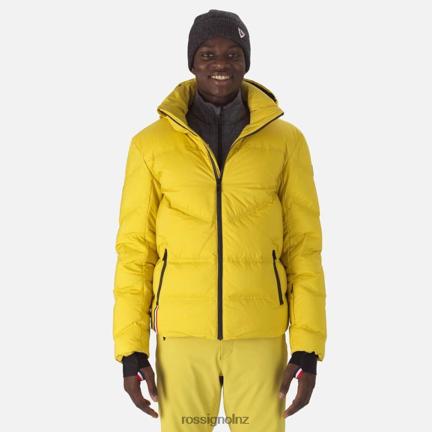 NZ Rossignol Men Signature Merino Down Ski Jacket Cressgreen F222Z2617 Tops