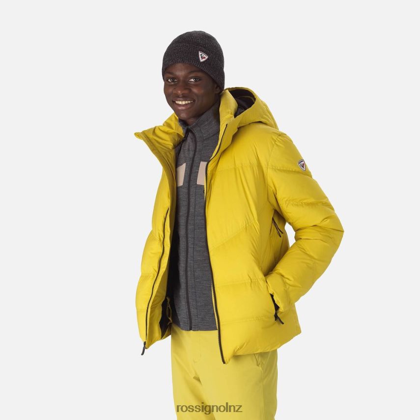 NZ Rossignol Men Signature Merino Down Ski Jacket Cressgreen F222Z2617 Tops