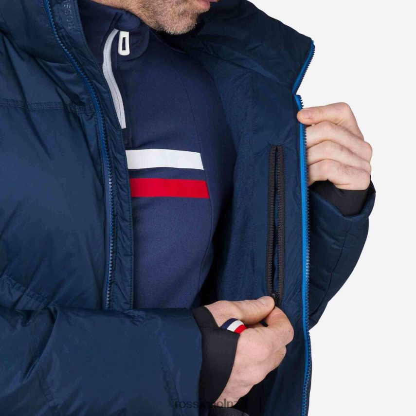NZ Rossignol Men Signature Merino Down Ski Jacket Darknavy F222Z2611 Tops