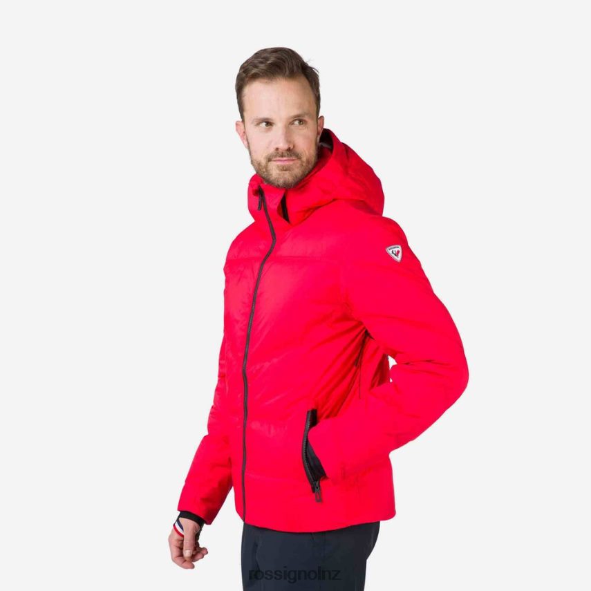NZ Rossignol Men Signature Merino Down Ski Jacket Sportsred F222Z2443 Tops