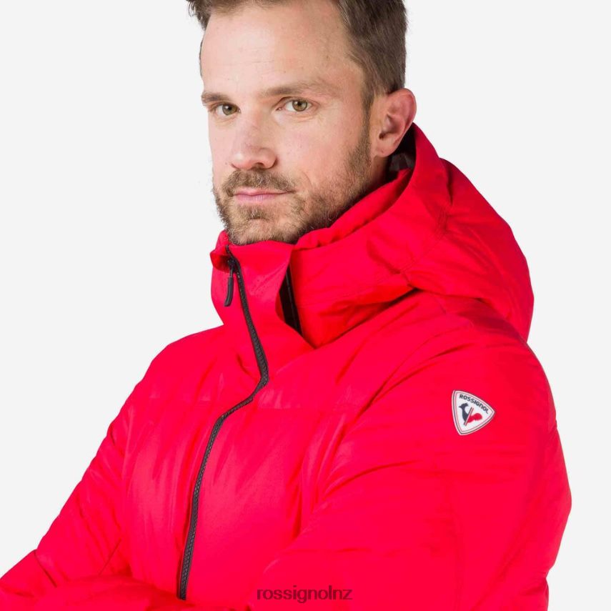 NZ Rossignol Men Signature Merino Down Ski Jacket Sportsred F222Z2443 Tops