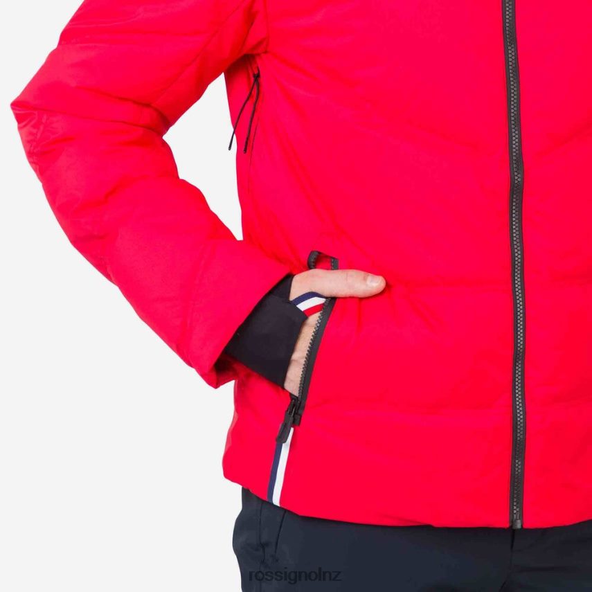 NZ Rossignol Men Signature Merino Down Ski Jacket Sportsred F222Z2443 Tops