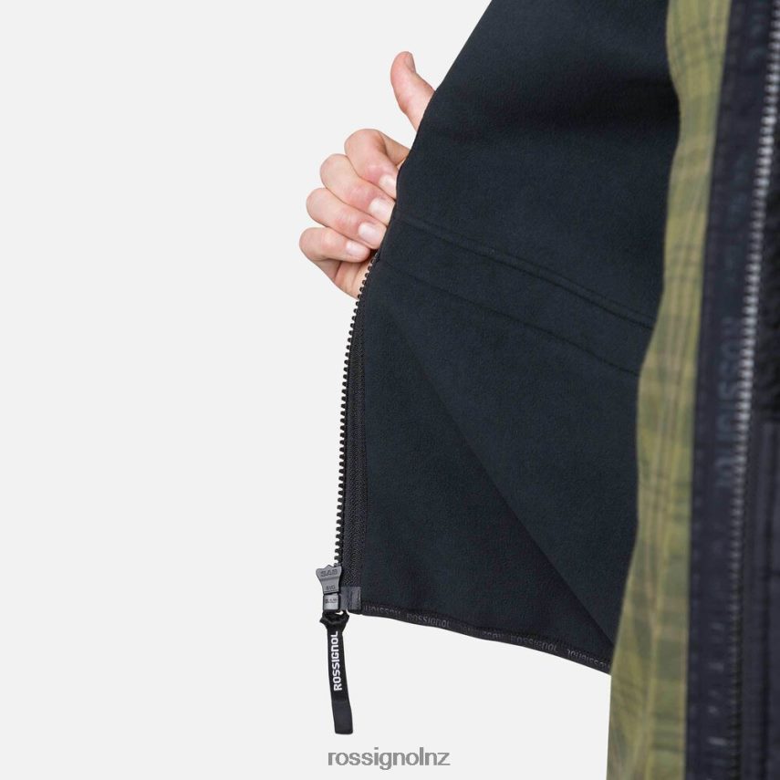 NZ Rossignol Men Fleece Vest Black F222Z2314 Tops