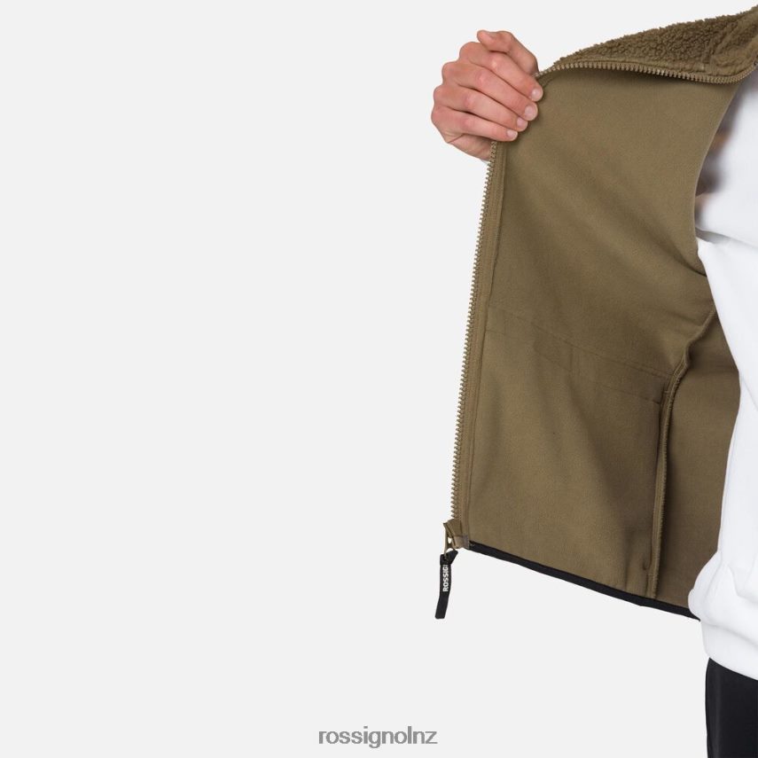 NZ Rossignol Men Fleece Vest Fig F222Z2322 Tops