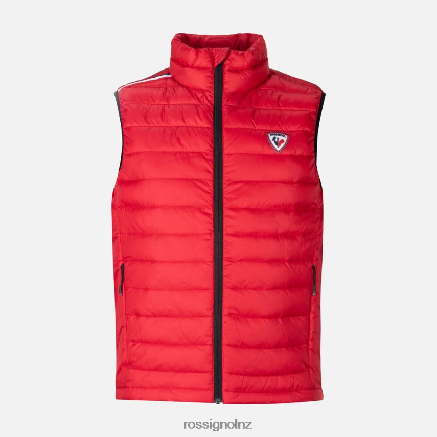 NZ Rossignol Men Insulated Vest 180Gr Carmin F222Z2500 Tops