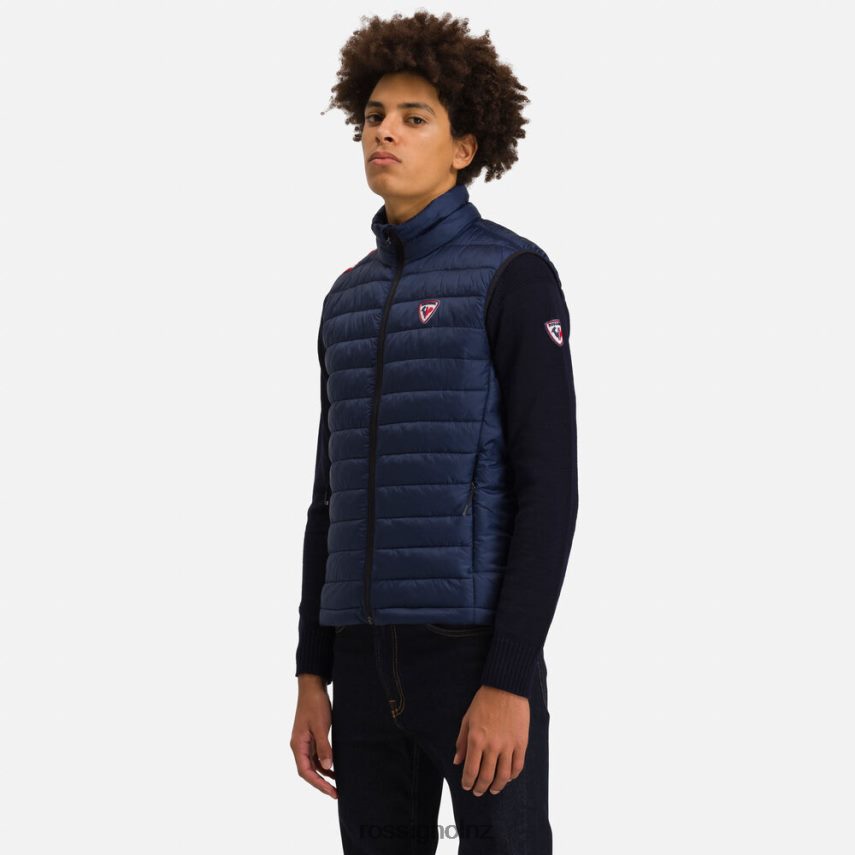 NZ Rossignol Men Insulated Vest 180Gr Darknavy F222Z2152 Tops