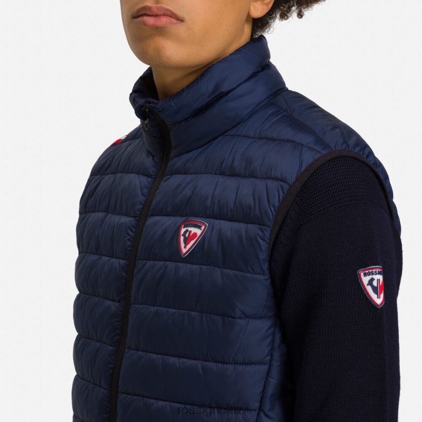 NZ Rossignol Men Insulated Vest 180Gr Darknavy F222Z2152 Tops