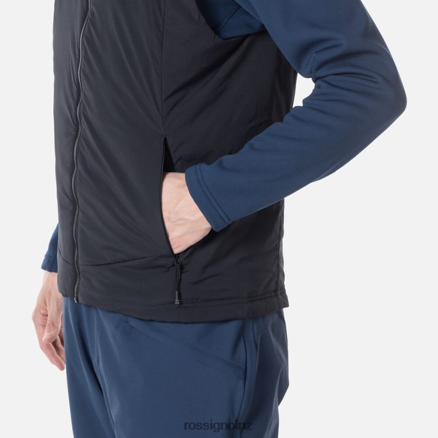 NZ Rossignol Men Opside Vest Black F222Z2343 Tops