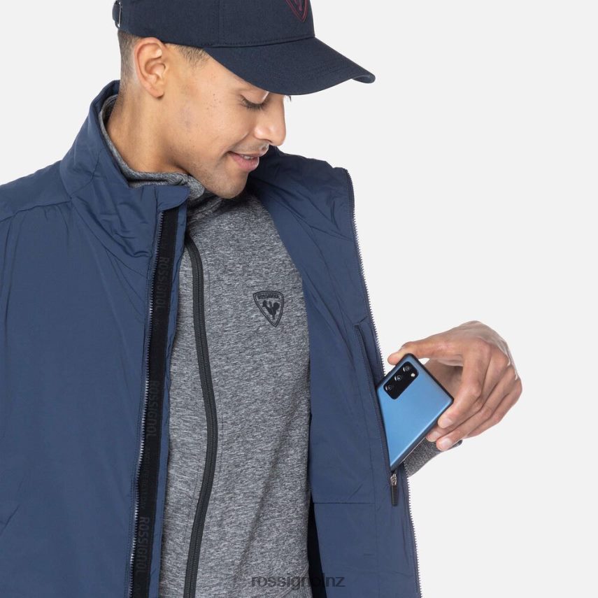 NZ Rossignol Men Opside Vest Darknavy F222Z2406 Tops