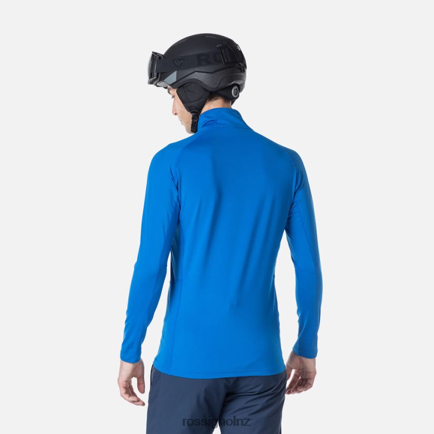 NZ Rossignol Men Classique Half-Zip Baselayer Top Lazuliblue F222Z2557 Tops
