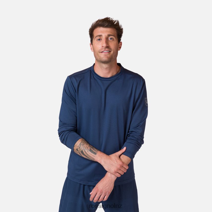 NZ Rossignol Men Lightweight Midlayer Dark Navy F222Z2502 Tops
