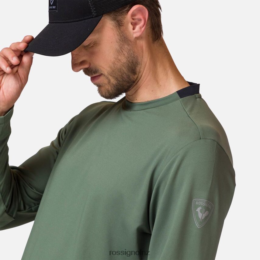 NZ Rossignol Men Lightweight Midlayer Ebony Green F222Z2404 Tops