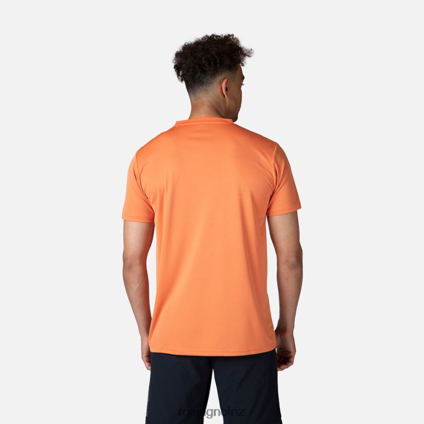 NZ Rossignol Men Active Tee Flameorange F222Z2511 Tops