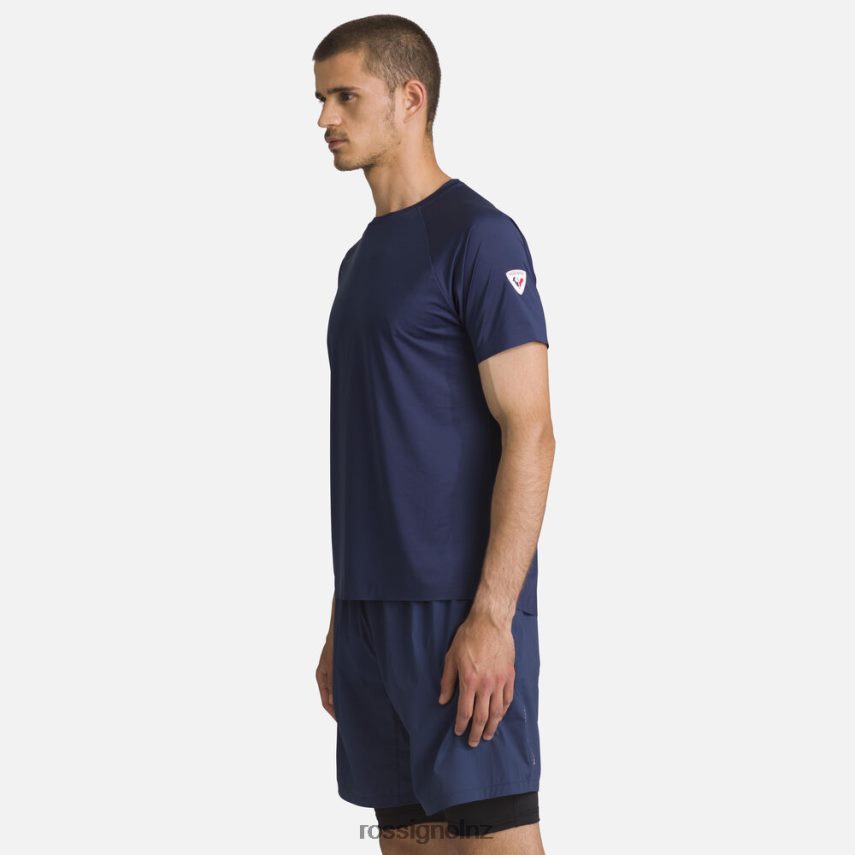 NZ Rossignol Men Lightweight Breathable Tee Darknavy F222Z2140 Tops