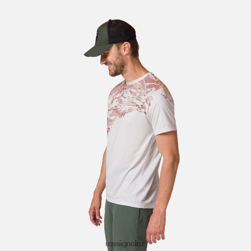 NZ Rossignol Men Lightweight Tee Khakiweb F222Z2390 Tops