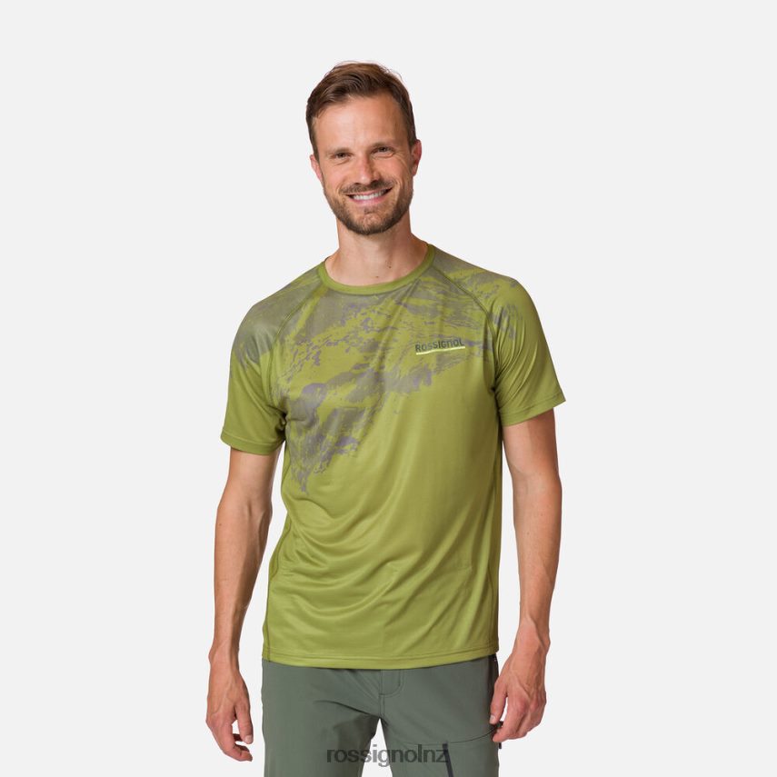 NZ Rossignol Men Lightweight Tee Mossgreen F222Z221 Tops