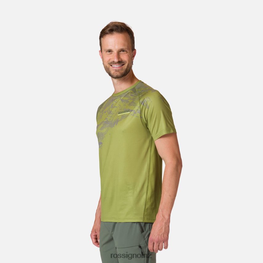 NZ Rossignol Men Lightweight Tee Mossgreen F222Z221 Tops