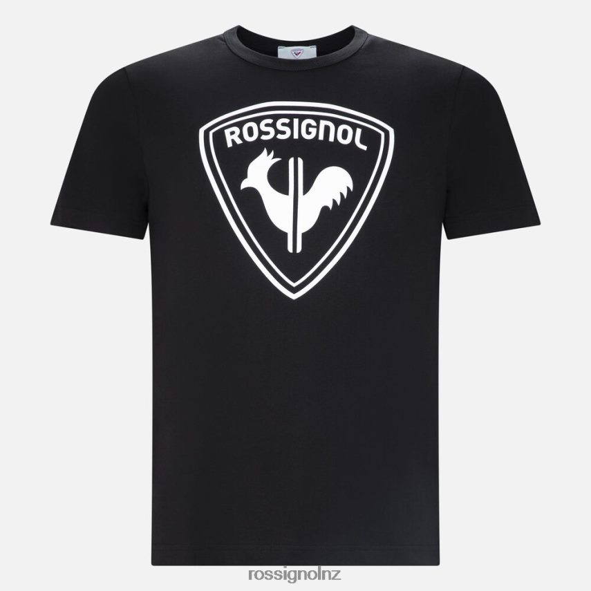 NZ Rossignol Men Logo Tee Black F222Z21 Tops
