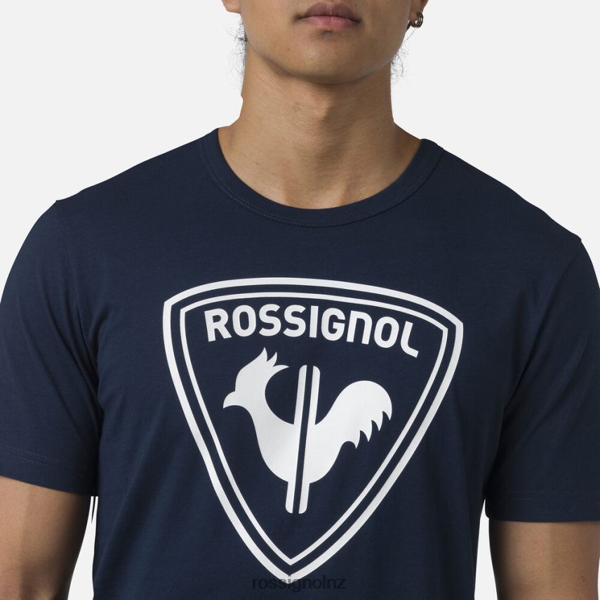 NZ Rossignol Men Logo Tee Darknavy F222Z2291 Tops