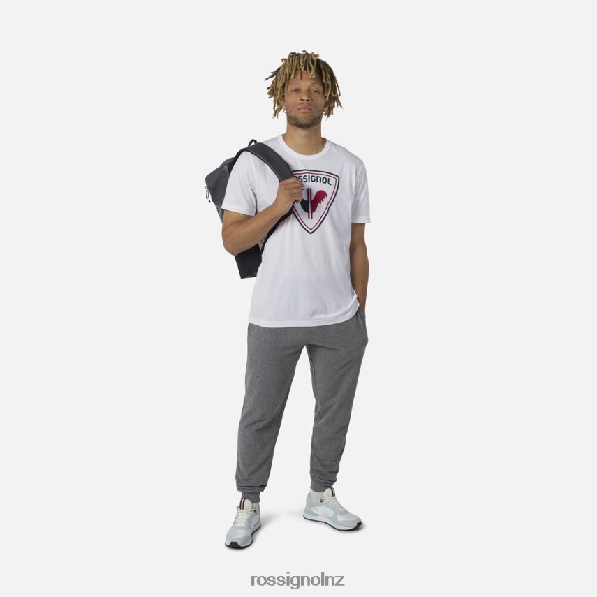 NZ Rossignol Men Logo Tee White F222Z217 Tops