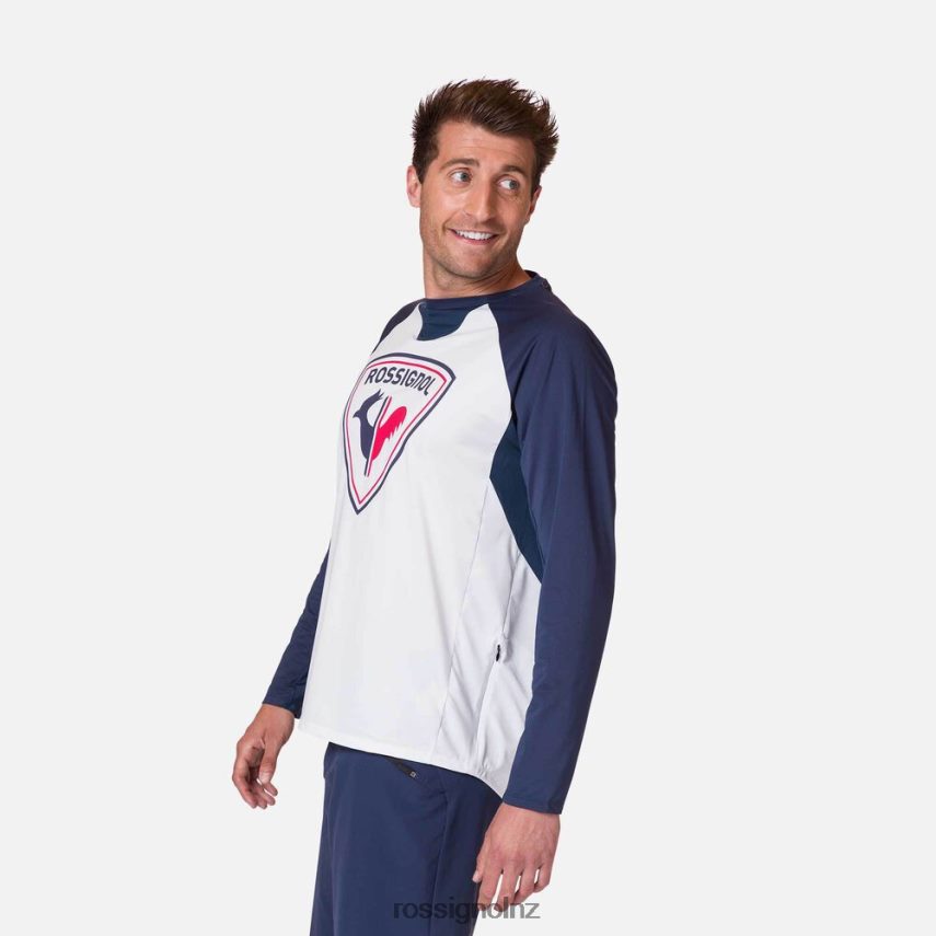 NZ Rossignol Men Long Sleeve Jersey Classic Fit Bbr F222Z295 Tops