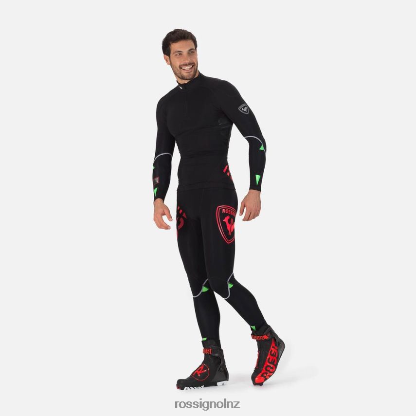 NZ Rossignol Men Infini Compression Race Top Neonred F222Z2569 Tops