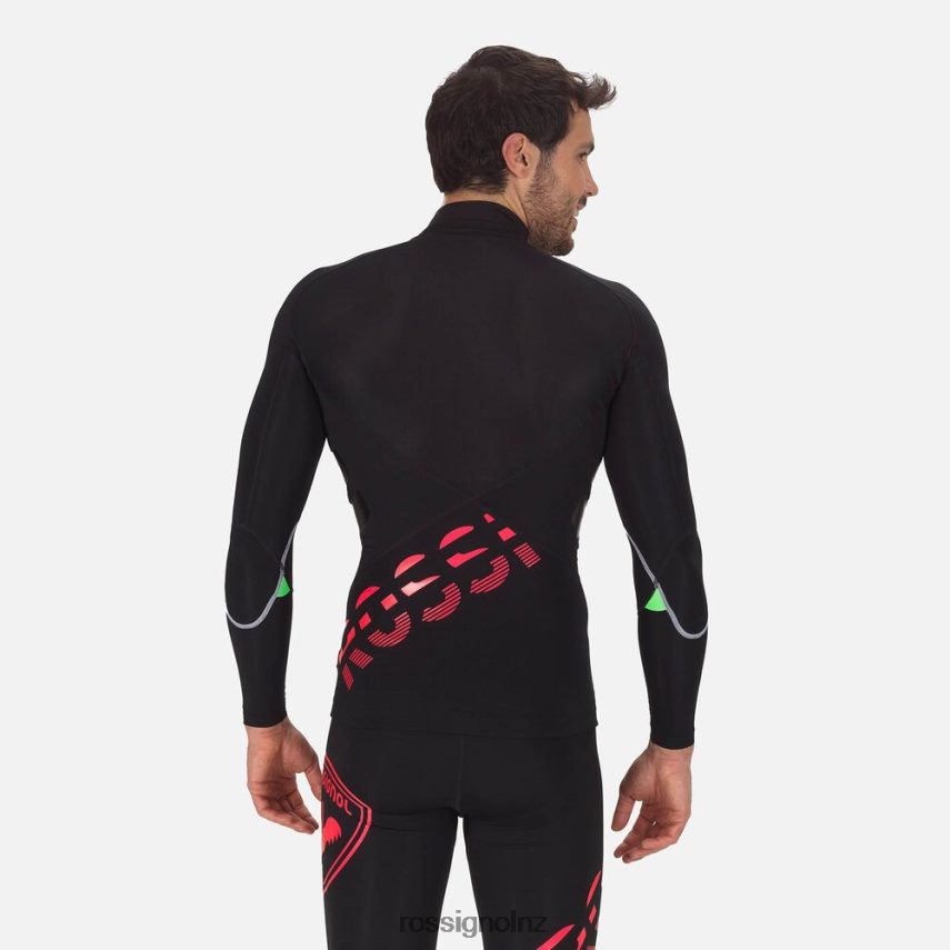 NZ Rossignol Men Infini Compression Race Top Neonred F222Z2569 Tops