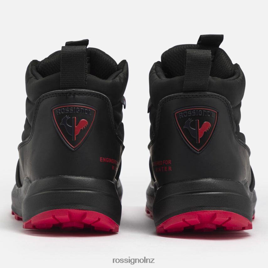NZ Rossignol Unisex Resort Waterproof Apres Ski Boots Black F222Z288 Footwear