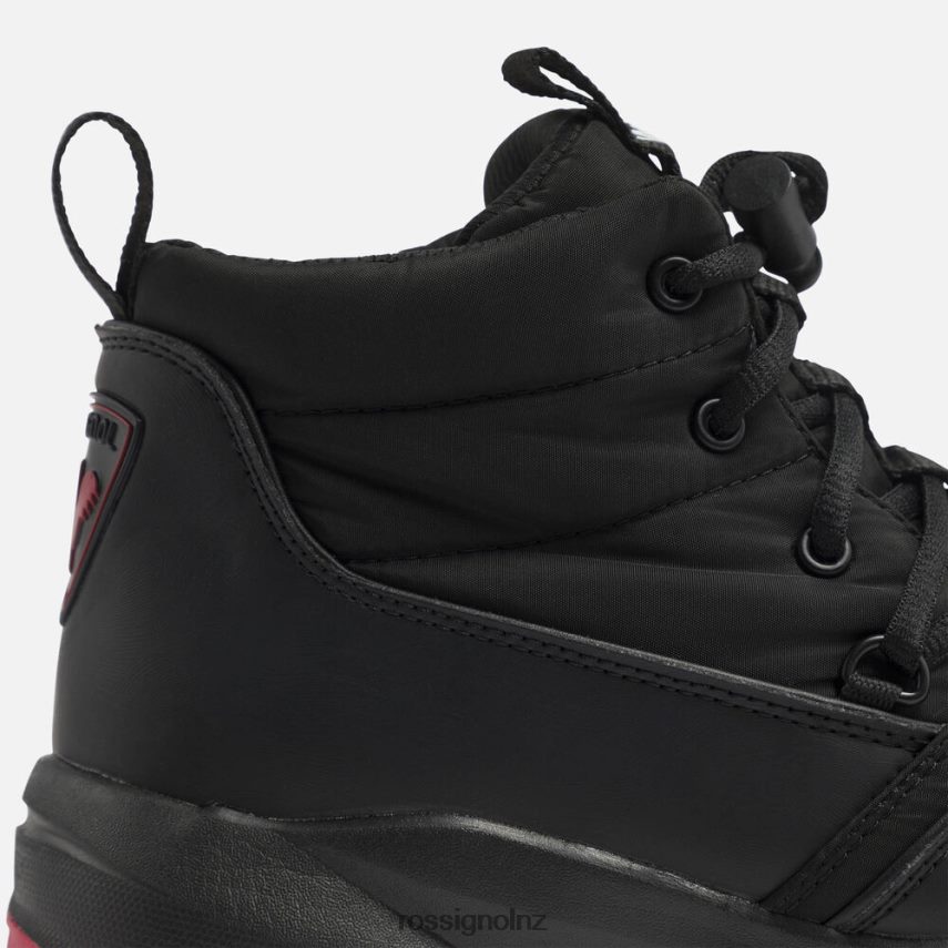 NZ Rossignol Unisex Resort Waterproof Apres Ski Boots Black F222Z288 Footwear