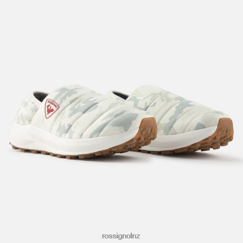NZ Rossignol Unisex Chalet Winter Slippers Camowhite F222Z241 Footwear