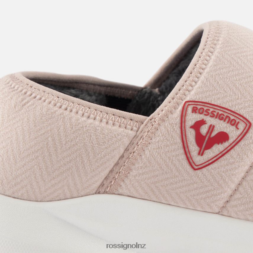 NZ Rossignol Unisex Chalet Winter Slippers Powderpink F222Z2746 Footwear