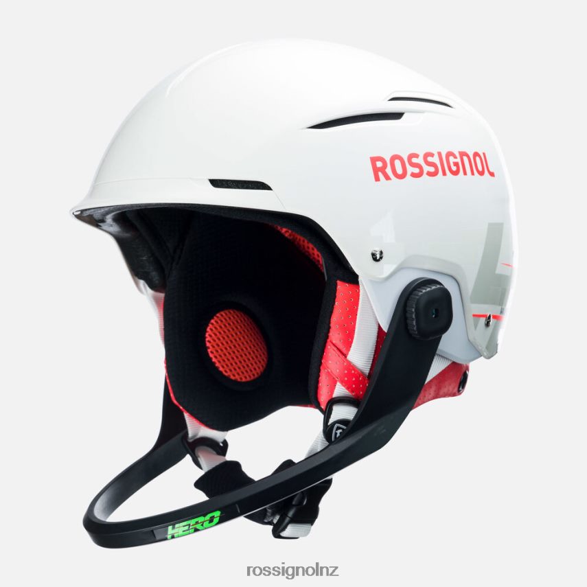 NZ Rossignol Unisex Helmet Hero Slalom Impacts With Chinguard New Style F222Z2591 Sports