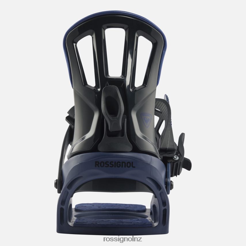 NZ Rossignol Unisex Battle Snowboard Binding Black/Blue F222Z2230 Sports