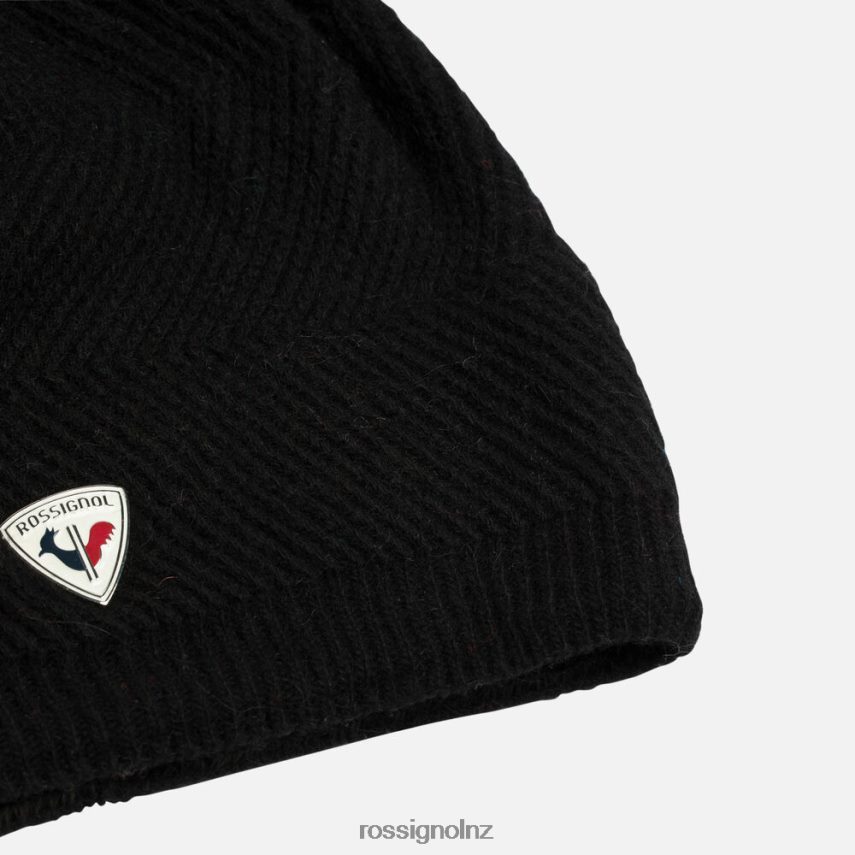 NZ Rossignol Women Bony Beanie Black F222Z21107 Accessories