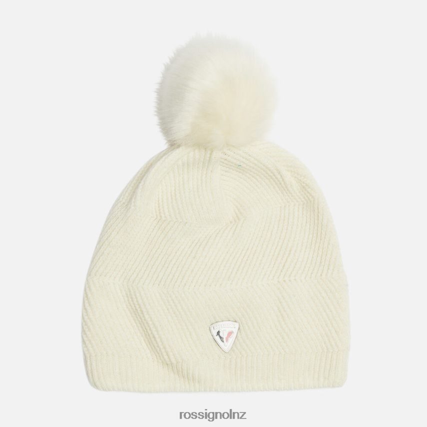 NZ Rossignol Women Bony Beanie White F222Z21035 Accessories