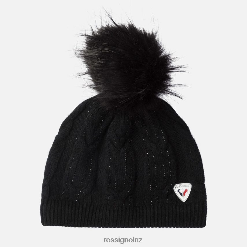 NZ Rossignol Women Judy Beanie Black F222Z21069 Accessories
