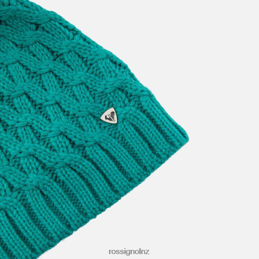 NZ Rossignol Women Lony Beanie Turquoise F222Z21039 Accessories