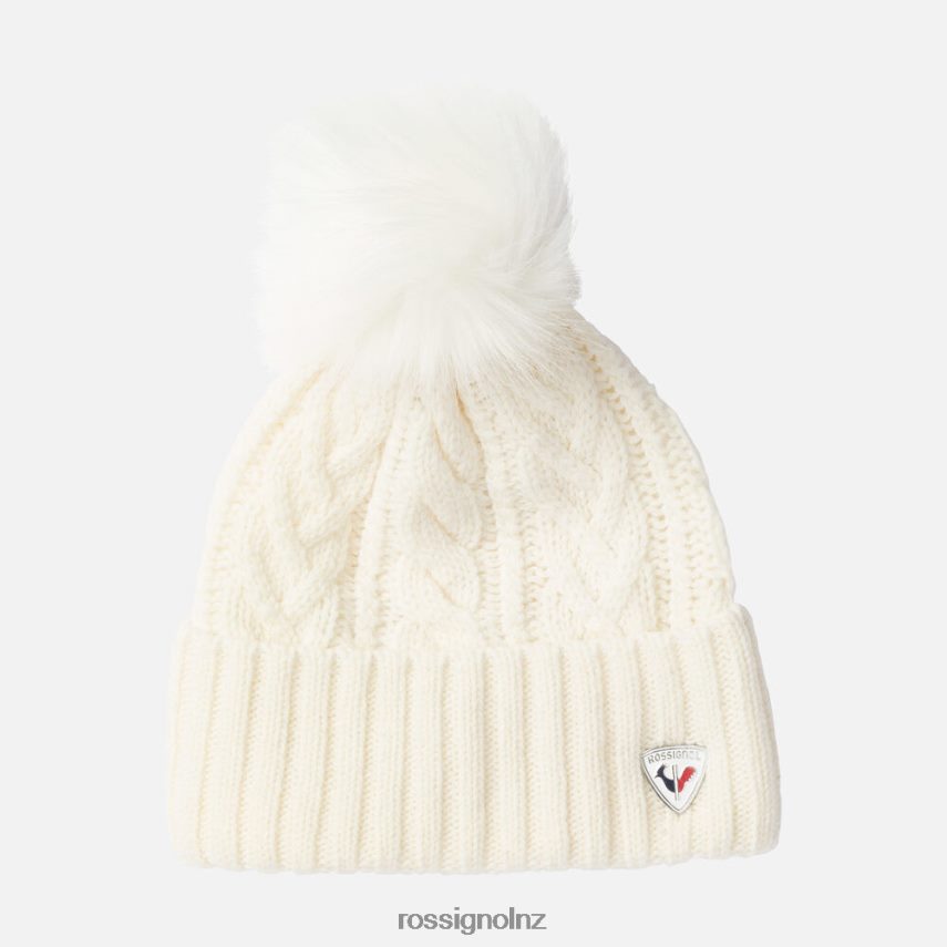 NZ Rossignol Women Mady Beanie White F222Z21131 Accessories