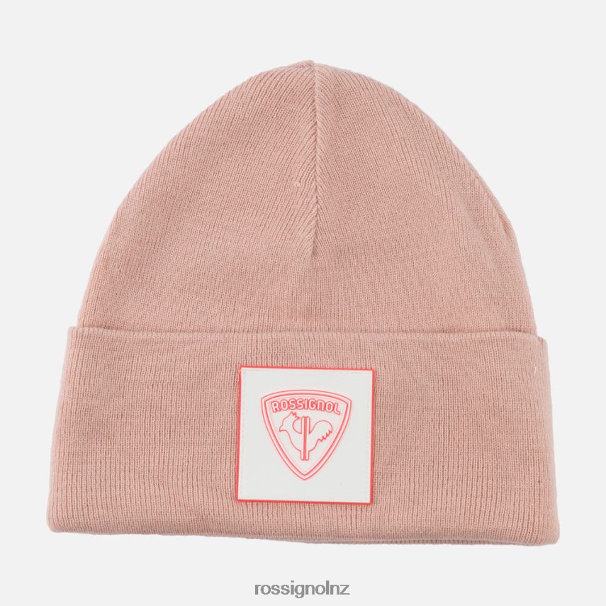 NZ Rossignol Women Zely Beanie Powder Pink F222Z21053 Accessories
