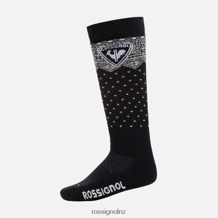 NZ Rossignol Women Sportchic Ski Socks Black F222Z21031 Accessories