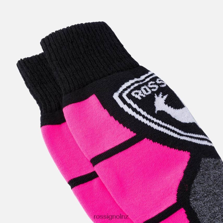 NZ Rossignol Women Thermotech Ski Socks Fluopink F222Z2714 Accessories