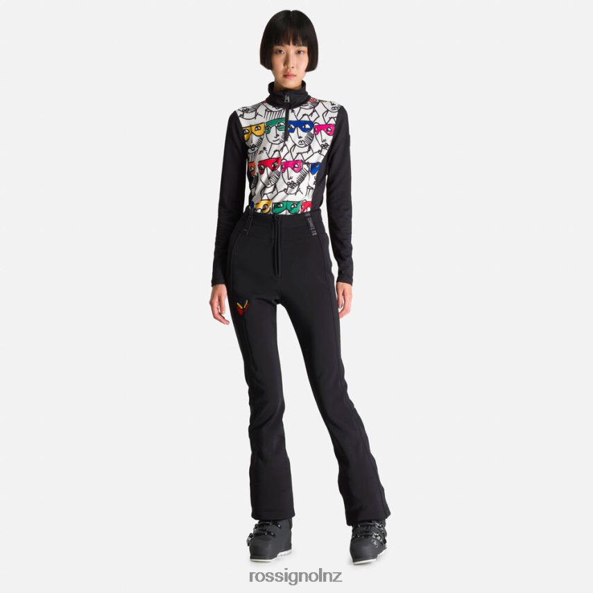 NZ Rossignol Women Jcc Brady Soft Pants Black F222Z21049 Bottoms