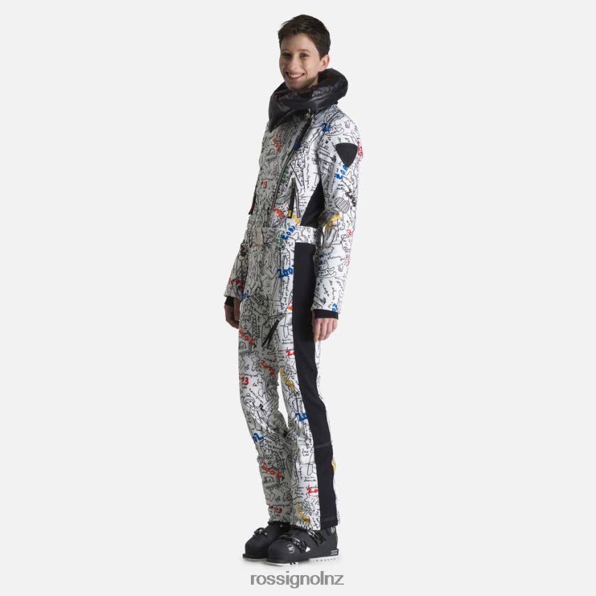 NZ Rossignol Women Jcc Sublim Printed Overalls Galaxy F222Z2804 Bottoms