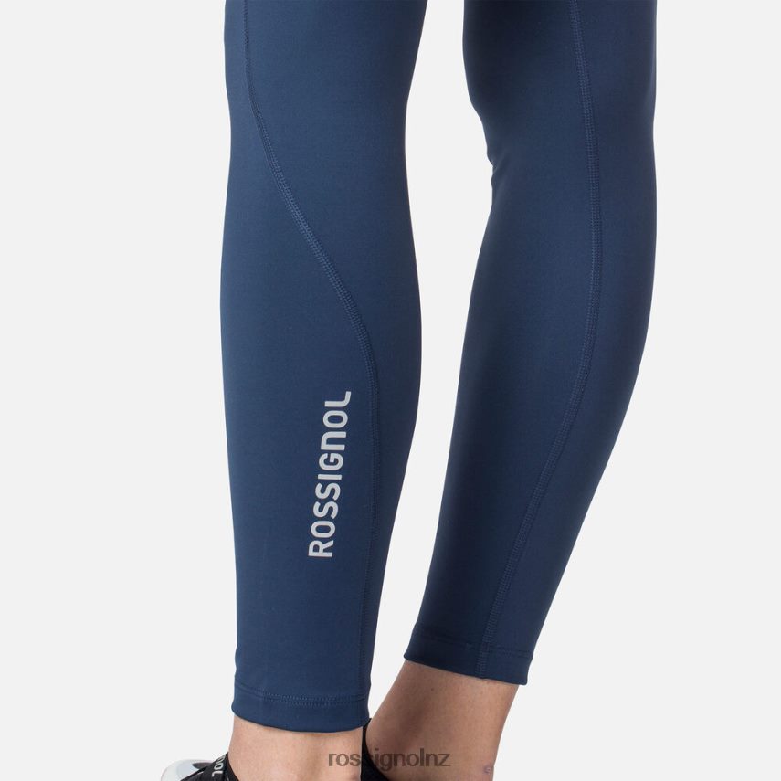 NZ Rossignol Women Lightweight Breathable Running Tights Darknavy F222Z2698 Bottoms