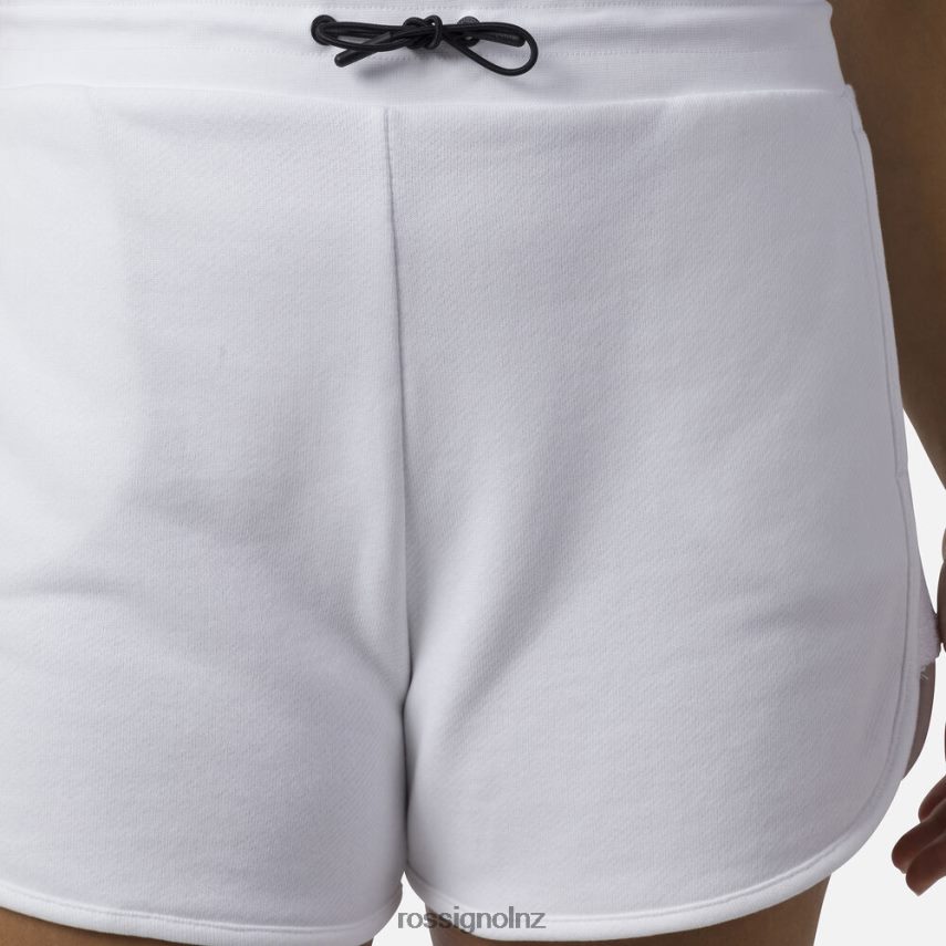 NZ Rossignol Women Cotton Comfortable Shorts White F222Z2844 Bottoms