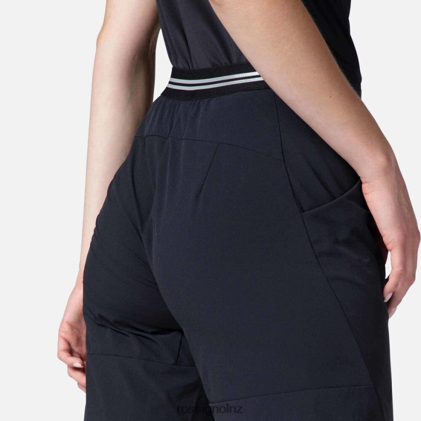 NZ Rossignol Women Lightweight Breathable Shorts Black F222Z2762 Bottoms