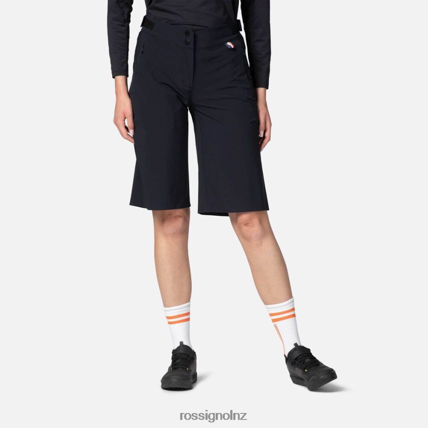 NZ Rossignol Women Mountain Bike Shorts Black F222Z2955 Bottoms