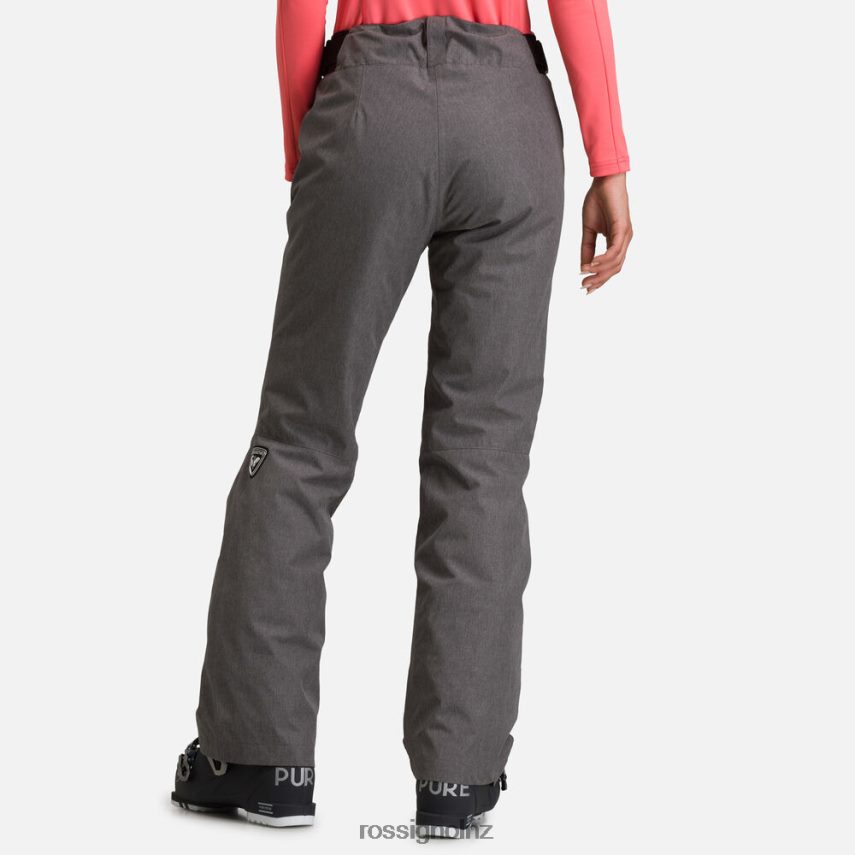 NZ Rossignol Women Heather Ski Pants Heather Grey F222Z21102 Bottoms